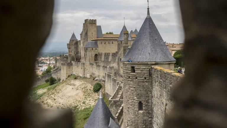 העיר המבוצרת של קרקסון (Carcassonne) בדרום צרפת
