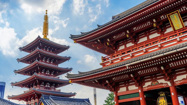 Ναός Sensoji σε Asakusa, Τόκιο - Ιαπωνία